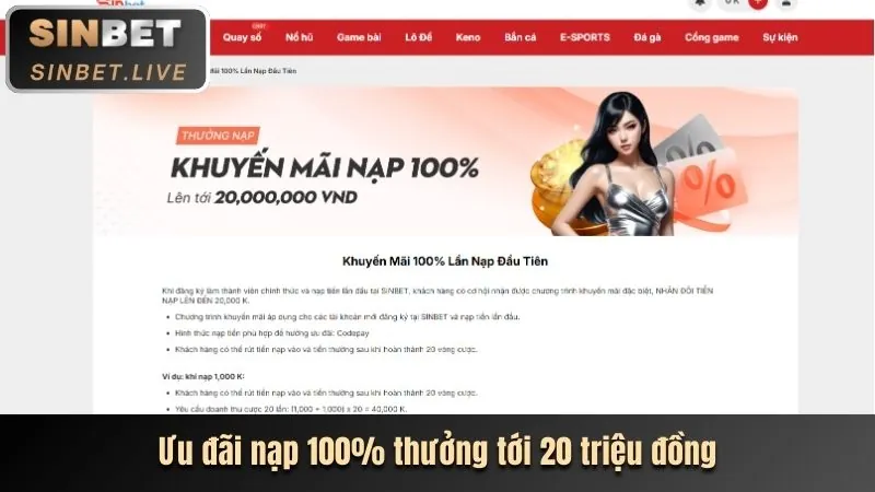 Giới hạn tiền gửi tại w88yes trang chủ chính thức